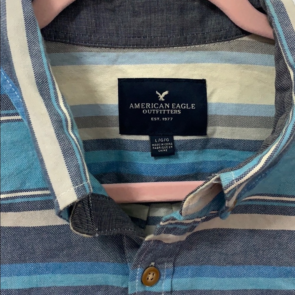 T-shirt blue for men’s. 🌸